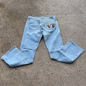 Citizens Of Humanity Light Blue Boot Cut Jeans